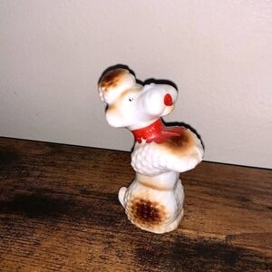 Vintage Poodle Figurine Made in Japan